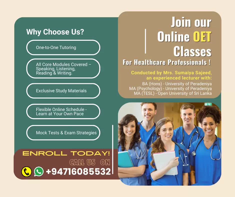 Online OET Classes