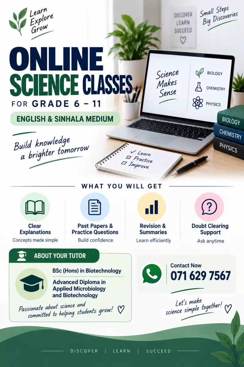 Online Science Classes for Grade 6–11