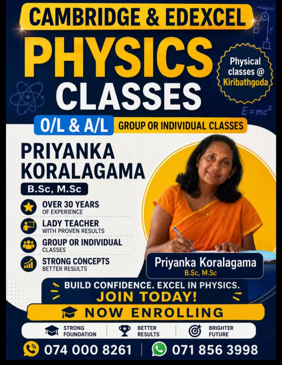 Physics Classes Cambridge and Edexcel