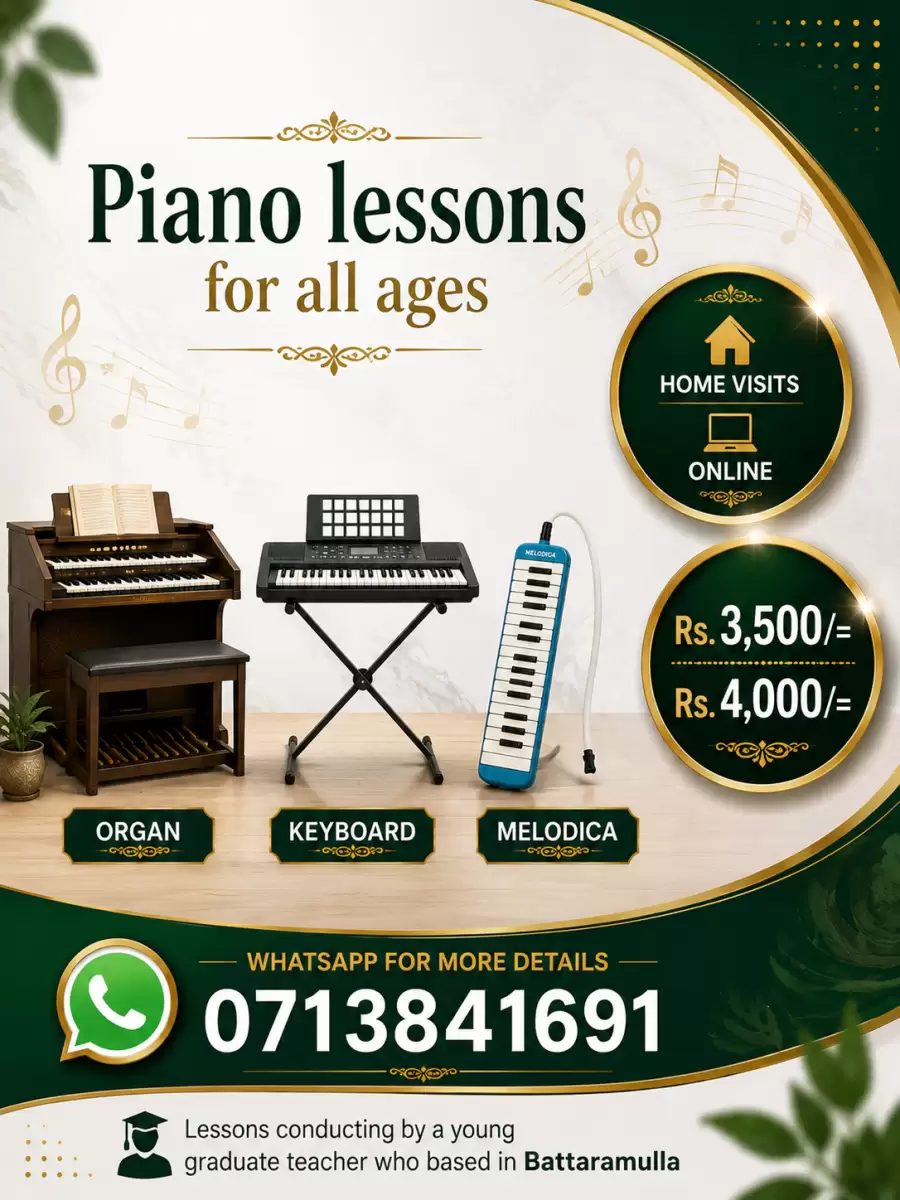 Piano / Keyboard / Organ / Melodica Classes