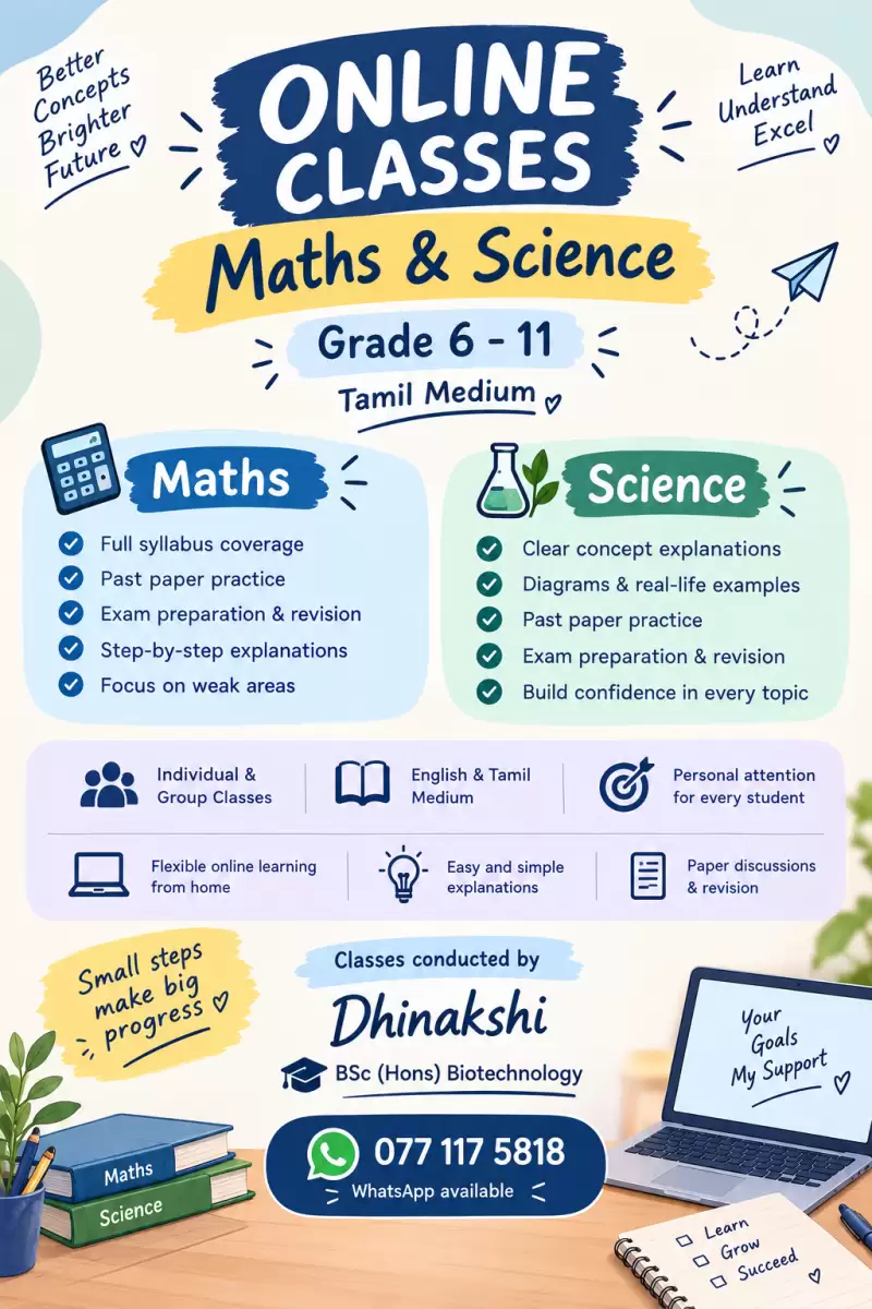 Science and mathematics