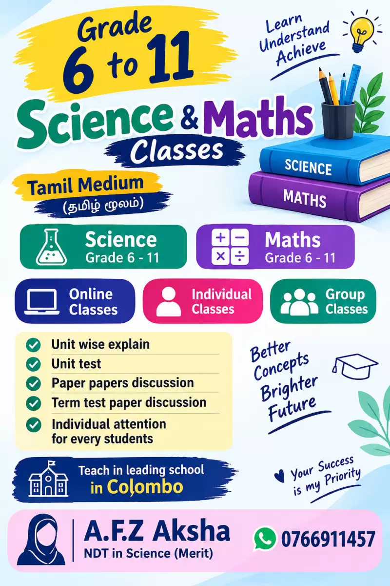 Science and maths
