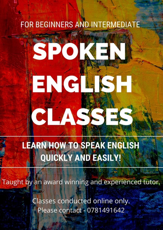 Spoken English Classes | Spoken English (Languages) | ONLINE