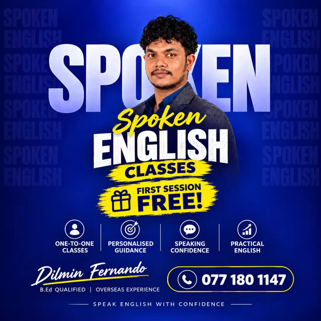 Spoken English Classes for All Ages – First Session FREE!