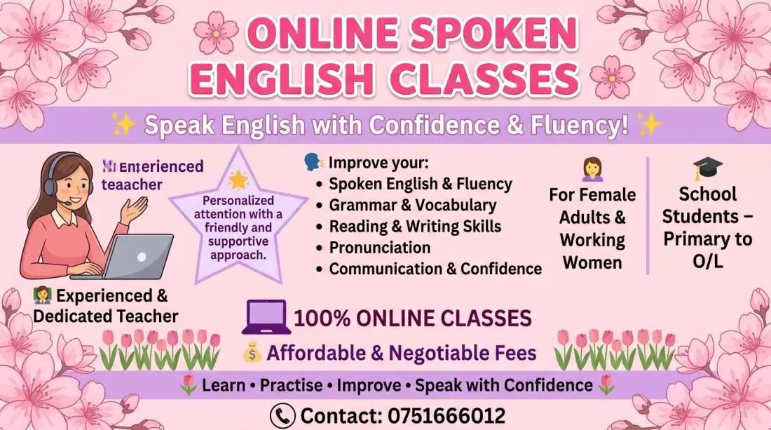 Spoken English Classes Online