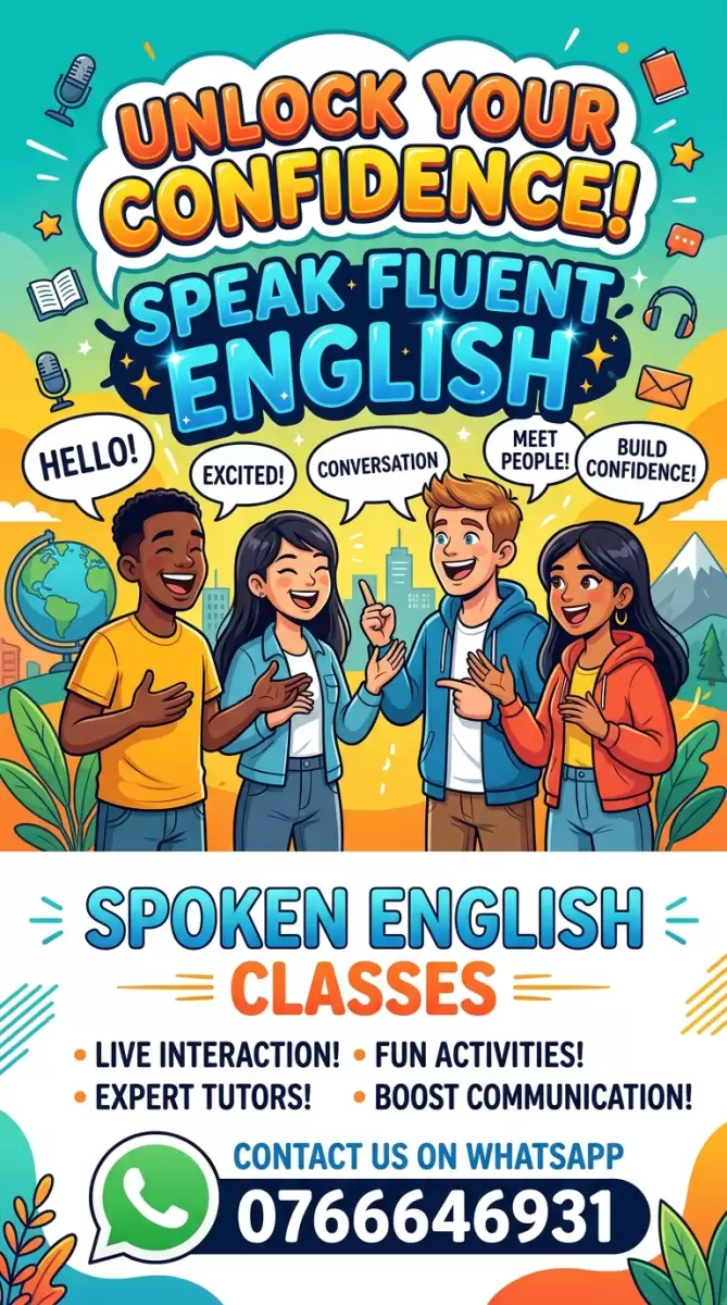Spoken English Classes / Sessions