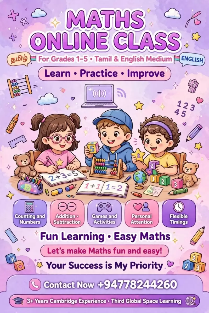 THE BEST ONLINE MATHS CLASS