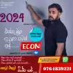 මාස 06 න් ECON  ගොඩ දාන පන්තියට සෙට් වෙන්න