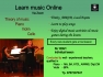 Learn music online