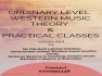 2023/2024 ORDINARY LEVEL WESTERN MUSIC THEORY & PRACTICAL CLASSES 