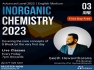 2023 Inorganic Chemistry - By Dr.Geeth Hewavitharana