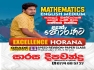 2023 O/L English Medium Maths Class In Horana