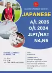 2025/2026 A/L JAPANESE  CLASSES ONLINE