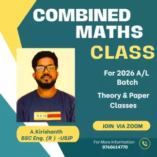 2026/2027 A/l combined maths for tamil and English medium students