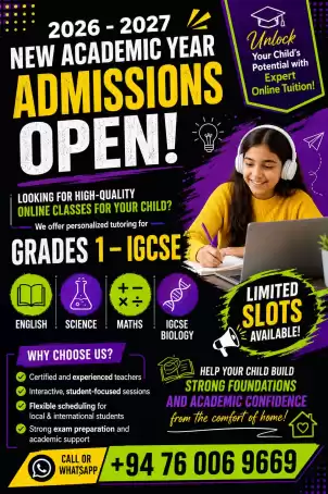 2026–2027 New Academic Year Admissions Now Open! 🌟