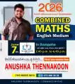 2026AL Combined Maths Group classes(English Medium) in Gampaha at TK institute(ගල් පල්ලිය අසල,Super Style ඉදිරිපිට)
