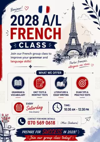 2028 A/L french class