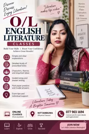 A for English Literature