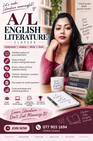 A for English Literature