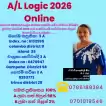 A/L 2026 Logic home visiting group clases