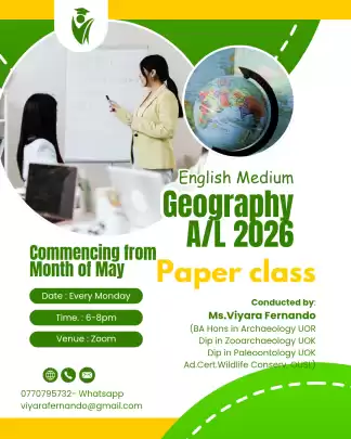 A/L 2026 Online 3 months Paper class