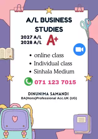 A/L Business Studies