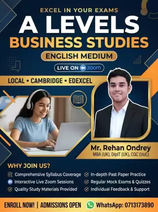 A/L Business Studies English Medium