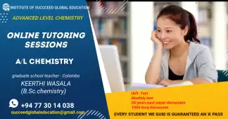A/L Chemistry classes by graduate school teacher - Colobo