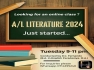 A/L English Literature 2024 Online class 