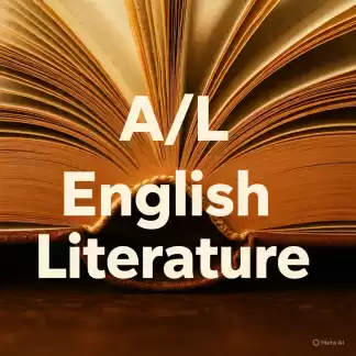A/L English Literature Session.