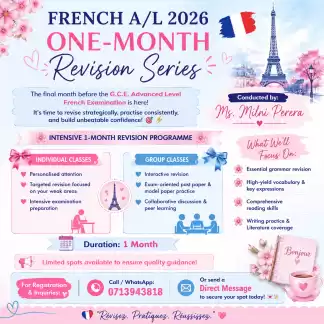 A/L French Final Revision