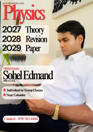 A/L Physics Class - English Medium - Home Visits ( Theory | Revision | Paper Class )