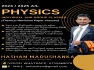 A/L Physics Individual And Group Classes 2024/ 2025 (Theory/ Revision/ Paper Classes)