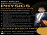 A/L Physics Individual And Group Classes (Theory/ Revision/ Paper Classes)