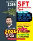 A/L SFT individual and group classes (SINHALA and English medium)