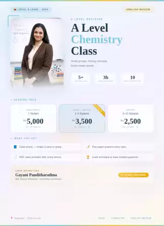 A level Chemistry