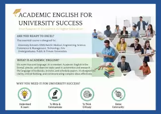 Academic English for University entrants