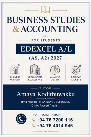 Accounting and Business Studies classes for Edexcel AS an A2