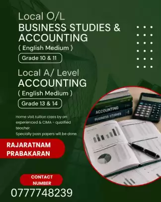Accounting & Business studies classes ( English Medium)