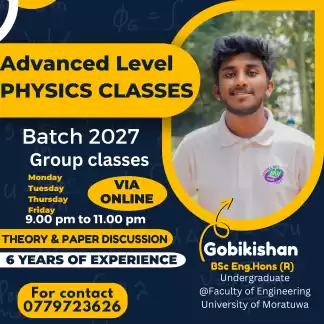 Advance Level physics classes