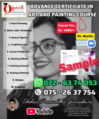 Advanced Certificate in Art & Painting Course