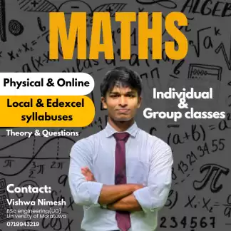 Advanced Level Local syllubus Combined Maths, Edexcel & Cambridge syllubuses Maths