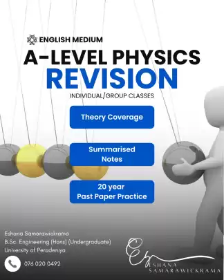 ADVANCED LEVEL PHYSICS REVISION
