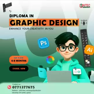 After O/Ls? Diploma in Graphic Designing