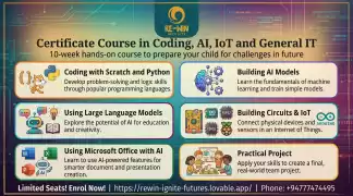 AI, Coding & IoT - Certificate Course