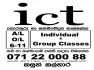 AL and OL ICT individual & Group Classes