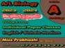 AL Biology Individual Help 