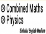 Al Combined Maths and Physics (Individual and small group classes )