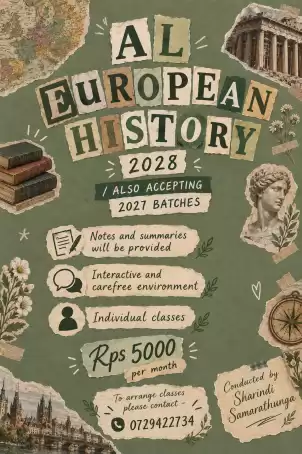 AL English medium European history classes