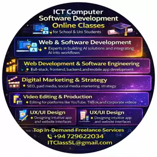 AL ICT Python programming Tamil and English Medium Unit 9: Algorithms and Programming Notes Questions Classes